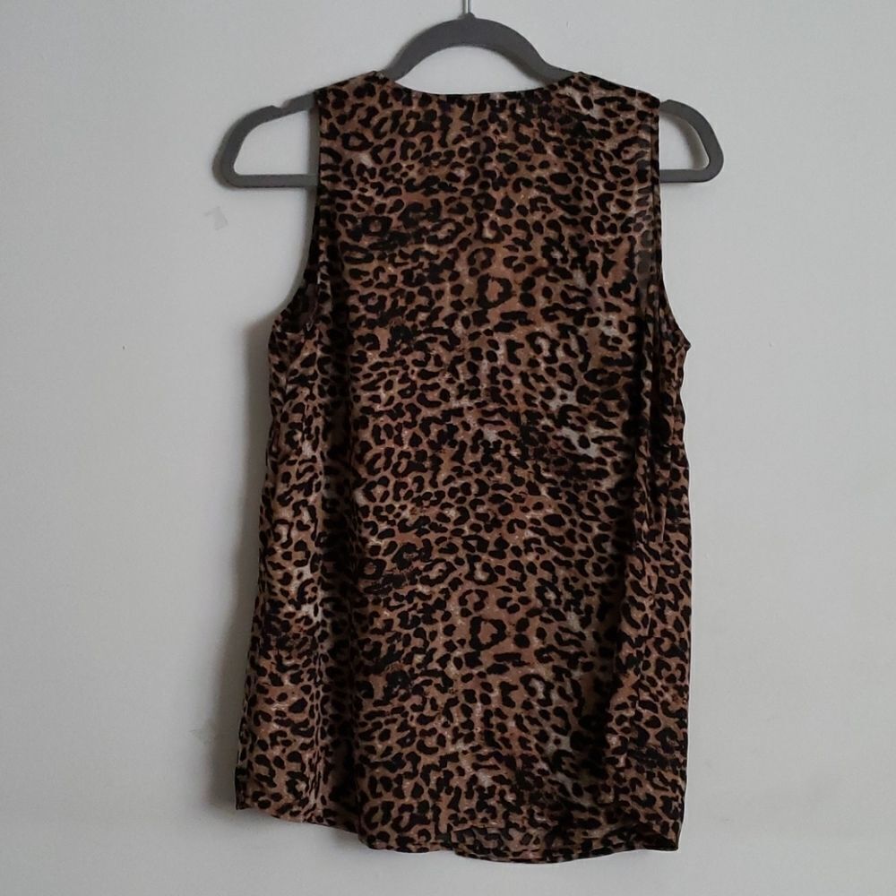 Daniel Rain Cheetah Print Blouse - Picture 5 of 7